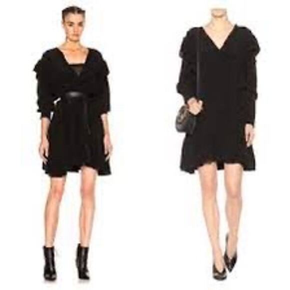 Isabel Marant Wedy Ruffle Mini Dress - Picture 10 of 10